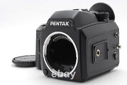 N MINT withNew Film back Pentax 645 NII N II Body Medium Film Camera Black JAPAN
