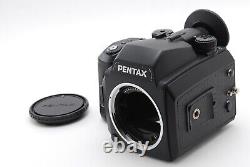 N MINT withNew Film back Pentax 645 NII N II Body Medium Film Camera Black JAPAN