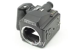 N MINT withStrap Pentax 645 Camera SMC A75mm f2.8 Lens 120 Film Back From Japan