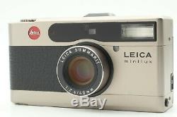 N MINT+++ with Data Back Leica Minilux 35mm Point & Shoot Film Camera Japan