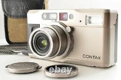 N. Mint! Contax TVS Point & Shoot Film Camera with Data Back & Filter from Japan