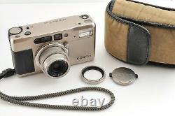 N. Mint! Contax TVS Point & Shoot Film Camera with Data Back & Filter from Japan