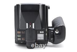N Mint- Pentax 645 Camera with 75mm f2.8 Lens, 120mm Film Back, Strap JAPAN