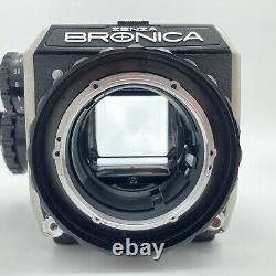 N. Mint Zenza Bronica EC Medium Format film Camera body film back from JPN #643