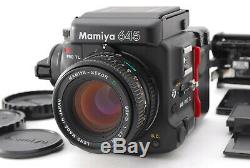 NearMint Mamiya 645 Pro TL Film Camera + 80mm F2.8 N 120 220 back (383-W319)