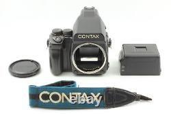 Near MINT Contax 645 Film Camera MF-1 AE Finder MFB-1A 120/220 Film Back Japan