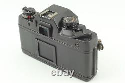 Near MINT Contax RTS II Quartz 35mm SLR Film Camera Data back black body JAPAN