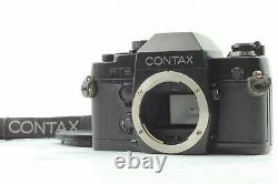 Near MINT Contax RTS II Quartz 35mm SLR Film Camera black Data back From JAPAN