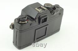 Near MINT Contax RTS II Quartz Data back 35mm SLR Film Camera black body JAPAN