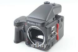 Near MINT MAMIYA 645 Pro TL Camera Body 120 Film Back Winder Grip from Japan