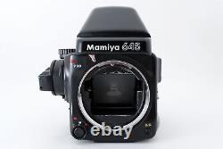 Near MINT Mamiya 645 Pro Film Camera Body AE Finder 120 Film Back From JAPAN