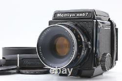 Near MINT? Mamiya RB67 Pro Camera + Sekor 127mm f/3.8 120 Film Back From JAPAN