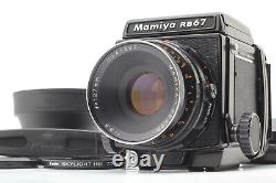 Near MINT Mamiya RB67 Pro Film Camera 127mm F3.8 Lens 120 Film Back From JAPAN