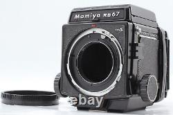 Near MINT Mamiya RB67 Pro S Film Camera Waist Level Finder 120 Film Back JAPAN