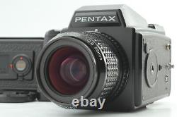 Near MINT+++ PENTAX 645 Film Camera + SMC A 55mm f/2.8 120 220 Back from Japan