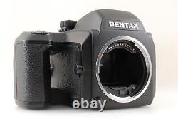 Near MINT Pentax 645NII Film Camera Body with 120 Film Back From JAPAN
