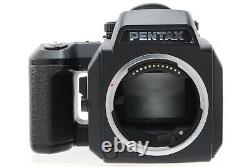 Near MINT Pentax 645NII Medium Format Film Camera Body 120 Film Back ×2 JAPAN