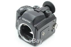Near MINT Pentax 645N Camera SMC A 75mm f2.8 Strap 120&220 Film back JAPAN