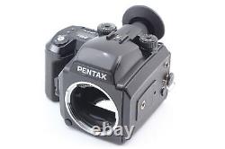 Near MINT Pentax 645N Film Camera SMC A 45mm f/2.8 Lens 120 Film Back JAPAN