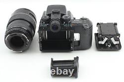 Near MINT Pentax 645N Film Camera SMC FA 80-160mm f/4.5 Lens 120 Back JAPAN