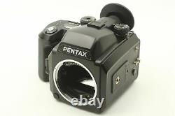 Near MINT Pentax 645N Medium Format Camera with 75mm Lens 120 Film Back JAPAN