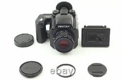 Near MINT Pentax 645N Medium Format Camera with 75mm Lens 120 Film Back JAPAN