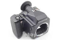 Near MINT Pentax 645 6x4.5 Camera 120 Film Back SMC A 80-160mm f4.5 Lens JAPAN