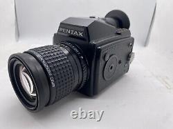 Near MINT? Pentax 645 Film Camera + SMC A 150mm f3.5 MF Lens + 120 Film Back