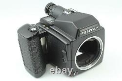 Near MINT- Pentax 645 Medium Format Film Camera Body with 120 Back from JAPAN