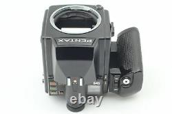 Near MINT Pentax 645 Medium Format SLR Camera Body with120 Film back From JAPAN