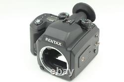 Near MINT Pentax 645 NII Medium Format Camera 120 & 220 Film Back From JAPAN