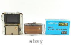 Near MINT WISTA 6x9 Roll Slide Adapter Camera Film Back Holder Type N Japan