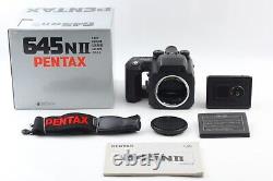 Near MINT+++ in Box Pentax 645 NII N II Film Camera 120 Film Back From JAPAN
