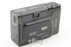 Near MINT with Data BackContax T3 Titanium Black 35mm Film Camera from JAPAN 362
