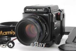 Near MintMamiya RZ67 Pro II Camera with 110mm f/2.8 W 120mm Film Back-#1664