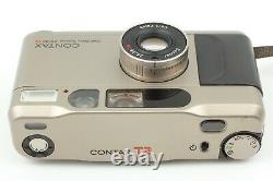Near Mint Contax T2 Data Back Silver 35mm Point & Shoot Film Camera from JAPAN