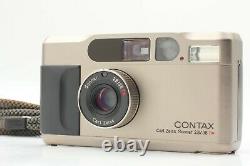 Near Mint with Data BackContax T2 35mm Point & Shoot Film Camera From JAPAN