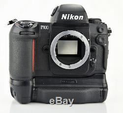 Nikon F100 35mm SLR Film Camera Body with MB-15 Battery Grip and MF-29 Data Back