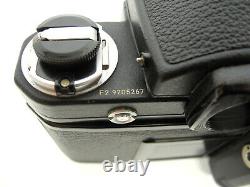 Nikon F2 NO NAME TITAN 35mm Film camera Body+Pin Registration Back NICE