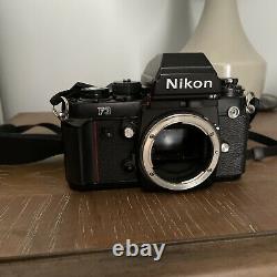 Nikon F3 Eyelevel 35mm SLR Film Camera Body withMF-14 data back from Japan #7754