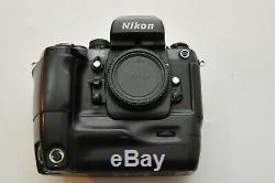 Nikon F4e F4 E Film Camera + MF 23 Back Professional Full Frame SLR