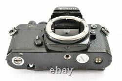 Nikon FM2 35mm SLR Film Camera Body Black MF-12 Data Back 7120253 From Japan