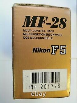 Nikon MF-28 MULTI CONTROL BACK for Nikon F5 Film SLR Camera