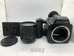 Nr MINT Pentax 645 Medium Format Film Camera + SMC A 45mm f2.8 + 120 Film Back
