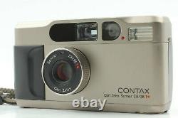 OPTICAL MINT CONTAX T2D T2 D Data Back 35mm Point & Shoot Film Camera JAPAN