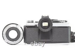 Olympus OM-2N Film Camera Black Film Back F. Zuiko Auto-S 50mm F/1.8 Lens