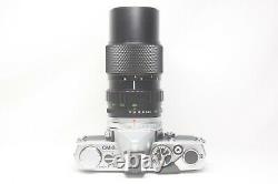Olympus OM-2N Film Camera Black Film Back Silver 75-150mm F/4 Lens