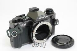Olympus OM-3Ti 35mm SLR Film Camera OM3 ti with Data back 4 /Grip From JAPAN 2865
