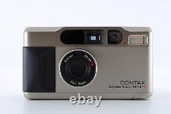 Overhauled N MINT Contax T2 Titan Silve 35mm Date Back Film Camera From JAPAN