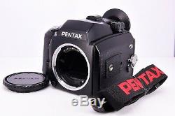 PENTAX 645N Camera Body with 120 Film Back / Strap / Cap Excellent #607323